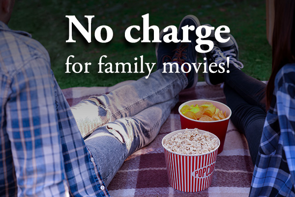 Fun Family Movies Every Friday in July