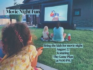 Movie Night at Canyon View RV Resort in Grand Junction Colorado