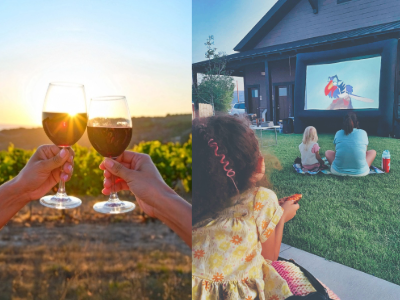 Friday, August 22 at 7:30 PM for Wine Down &amp; Movie Night - Click Here